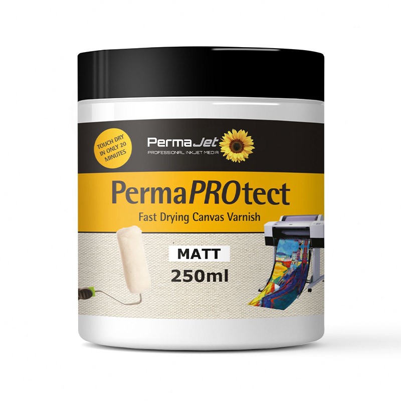 PermaPROtect - Vernis acrylique MAT- Pot 250 ml