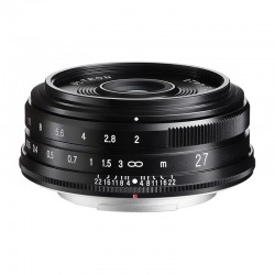 Objectif X - 27 mm / F2 - BLACK