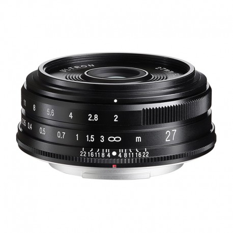 Objectif X - 27 mm / F2 - BLACK