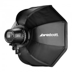 U60-B Kit 3 Torche 60W Led Bi-Color + Softbox
