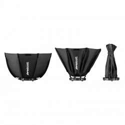 U60-B Kit 3 Torche 60W Led Bi-Color + Softbox