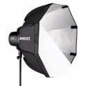 U60-B Kit 2 Torche 60W Led Bi-Color + Softbox