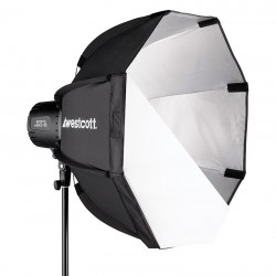 U60-B Kit 2 Torche 60W Led Bi-Color + Softbox