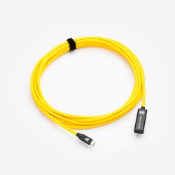 USB-C / USB-C Femelle - 5m - Jaune