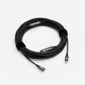 USB-C / USB-C 90° - 10m - Noir