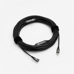 USB-C / USB-C 90° - 10m - Noir