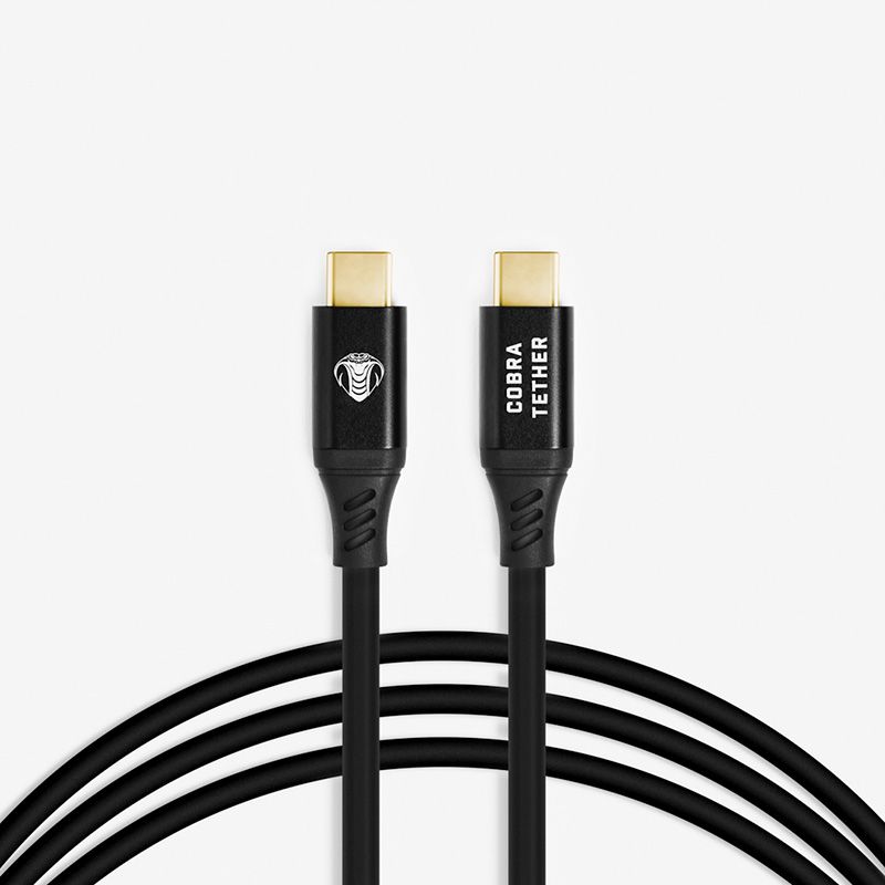 USB-C / USB-C - 10m - Noir