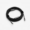 USB-C / USB-C - 10m - Noir