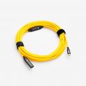 USB-C / USB-C Femelle - 10m - Jaune