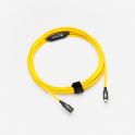 USB-C / USB-3 Micro-B 90° - 5m - Jaune