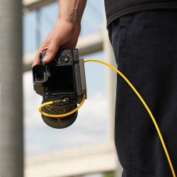 USB-C / USB-C Femelle - 5m - Jaune