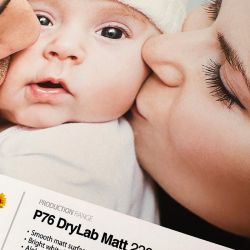 P75 Drylab Matt Plus 240g - 127mm x 60m - x 4
