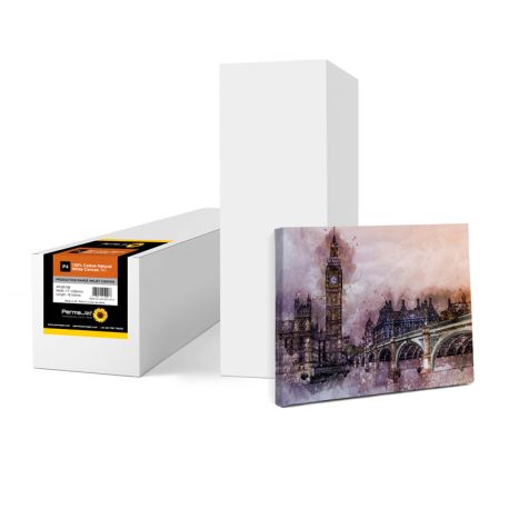 P4 Canvas Matt White 100% Coton 360g - 24p x 2m P4 Canvas Matt White 100% Coton 360g - 24p x 2m