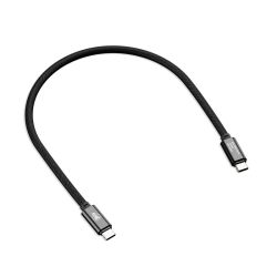USB-C / USB-C - 0,3m - Noir