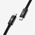USB-C / USB-C - 0,3m - Noir