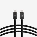 USB-C / USB-C - 0,5m - Noir