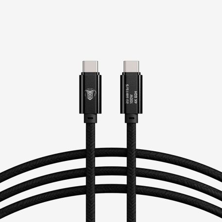 USB-C / USB-C - 1,2m - Noir USB-C / USB-C - 1,2m - Noir
