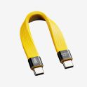 USB-C / USB-C - 0,14m - Jaune