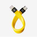 USB-C / USB-C - 0,14m - Jaune