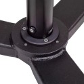 MBU-0 base with large wheels and central brake pedal