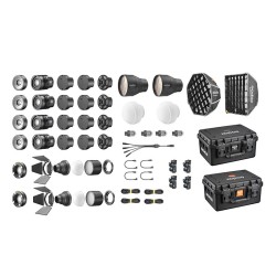 MS60R 4K Kit 4 Led Cob 60W RGB