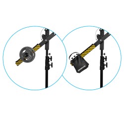 Easy Boom 360 - Girafe Studio Compacte + Bras 70 cm