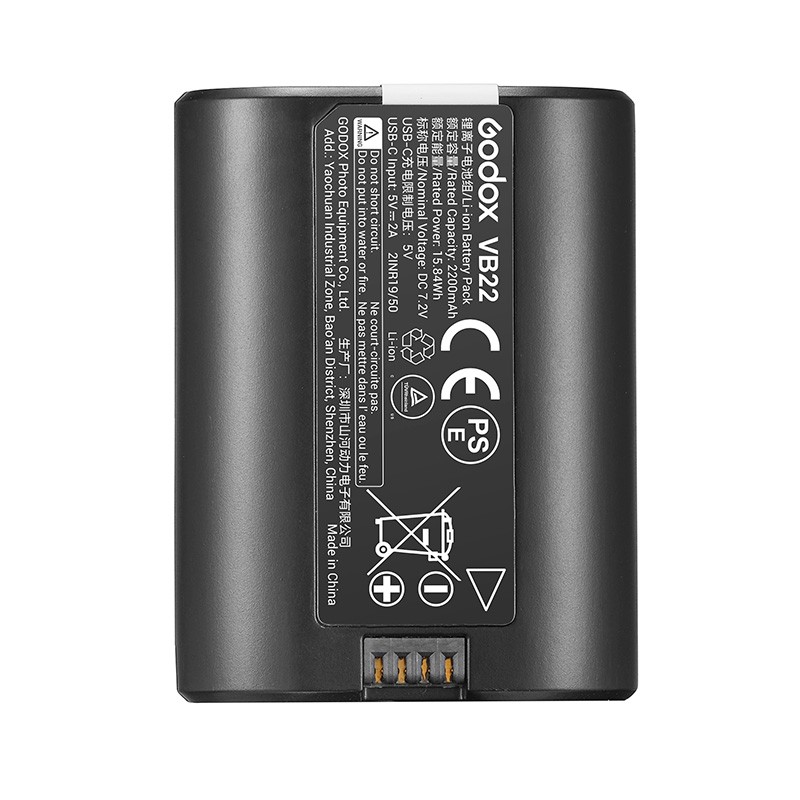 VB-22 Batterie flash V480