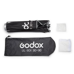 UL-BOX-30*90 Softbox rectangle monture S