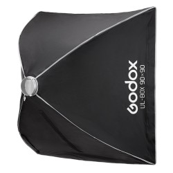 UL-BOX-90 Softbox carré monture S