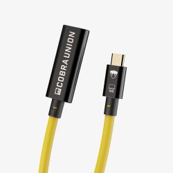 USB-C / USB-C Femelle - 10m - Jaune USB-C / USB-C Femelle - 10m - Jaune