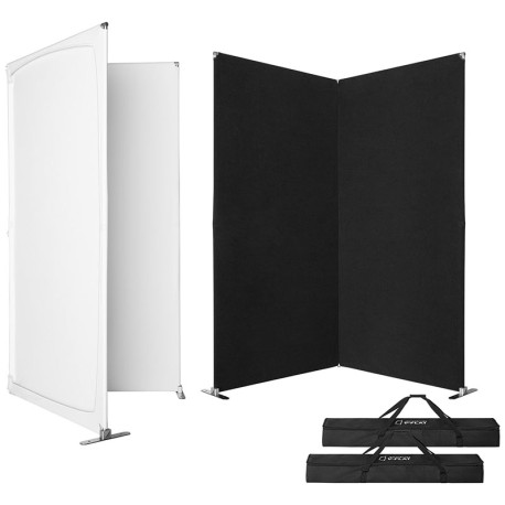 V-Flat 2-Pack (White & Black)