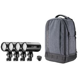 FJ100 Strobe 4-Light Backpack Kit with FJ-T1 S