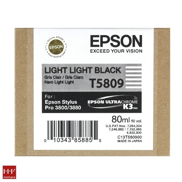 T5809 - LIGHT LIGHT BLACK - 80 ml