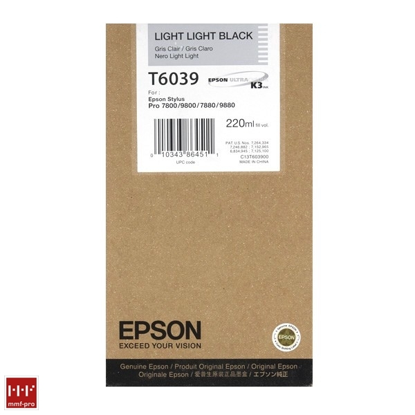 T6039 -  LIGHT LIGHT BLACK - 220 ml