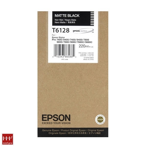 T6128 - MATTE BLACK - 220 ml
