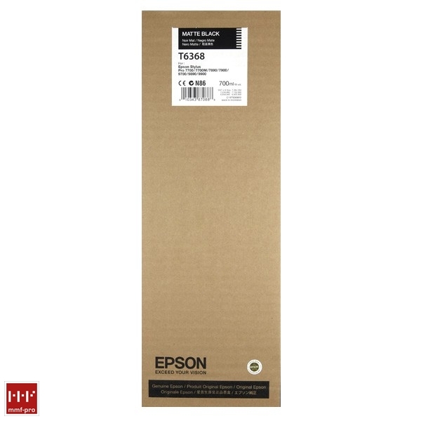T6368 - MATTE BLACK -  700 ml