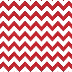 RED & WHITE CHEVRON