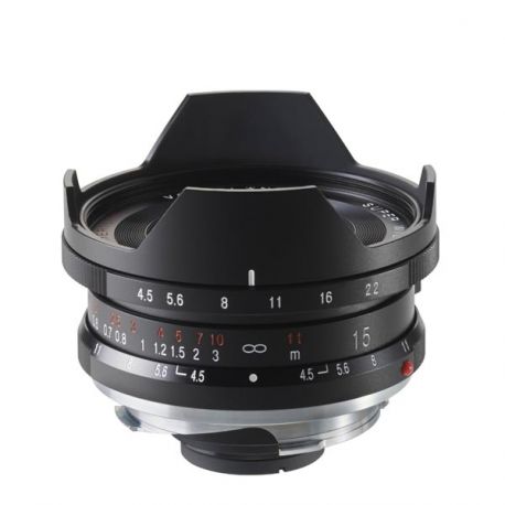 Super Wide Heliar 15 mm/F4,5 - Objectif asphérique III noir - Leica M Super Wide Heliar 15 mm/F4,5 - Objectif asphérique III noir - Leica M