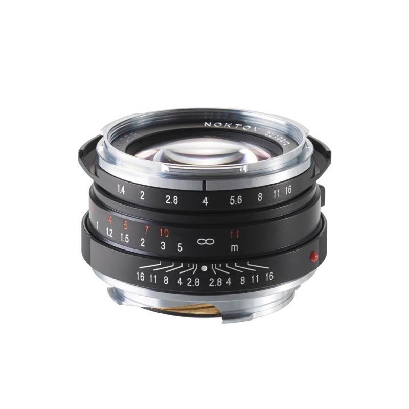 Nokton 40 mm/F1,4 - Objectif noir - Leica M