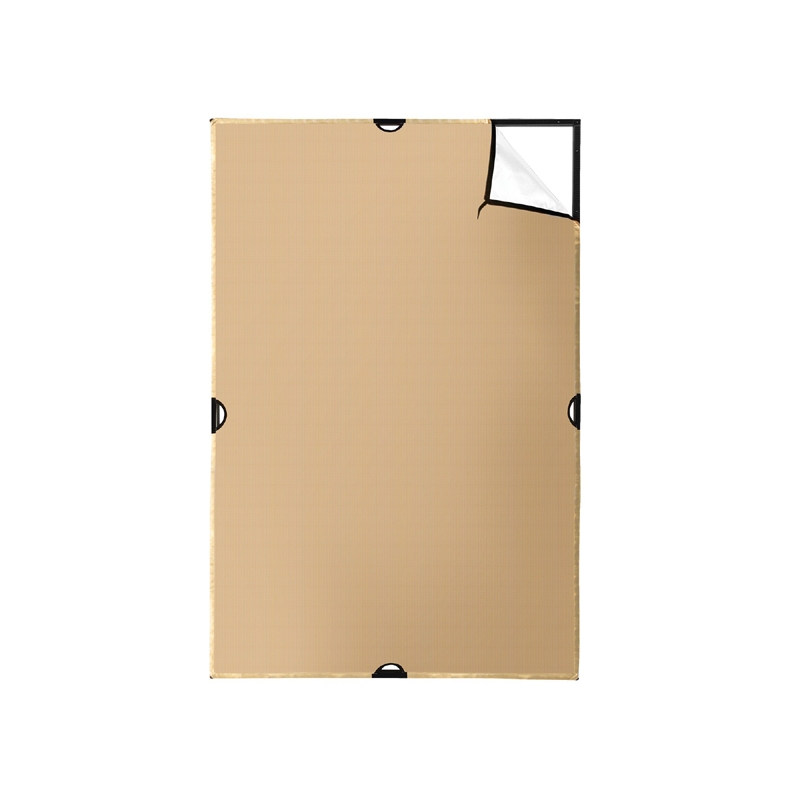 Scrim Jim® Cine 4' x 6' - Réflecteur Doré/Blanc (121.92 x 182.88 cm)